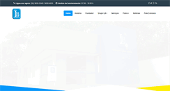 Desktop Screenshot of lbconstrucoes.com